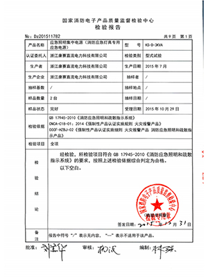 EPS-3KVA檢驗報告總結(jié)